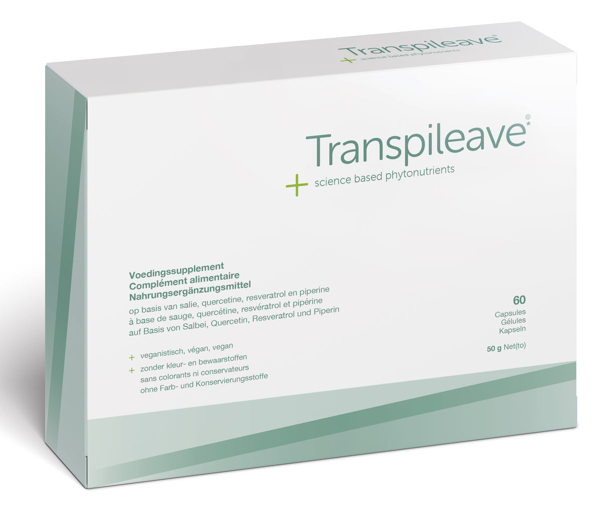 Transpileave - 60 capsules – Health, Science & Nutrition